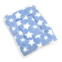 coussin bleu etoile joli