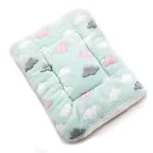 coussin nuage vert joli