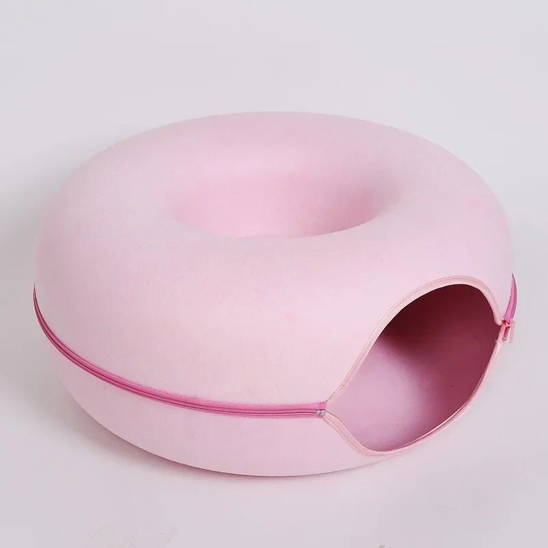 lit pour chat rose