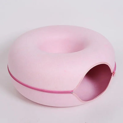 lit pour chat rose