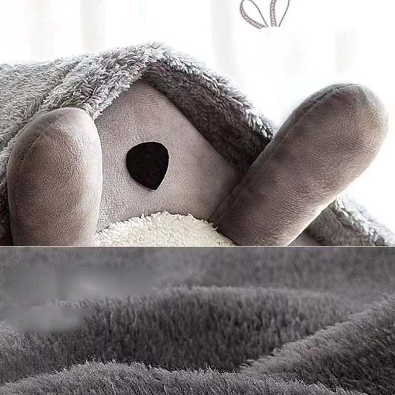 maison pour chat peluche