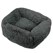 panier pour chat gris fonce joli