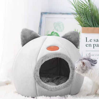 panier pour chat grotte vide
