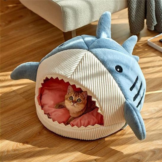 panier pour chat vu de haut