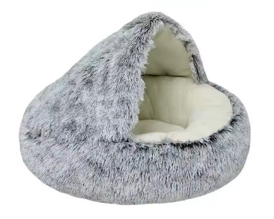 panier pour chat gris plus